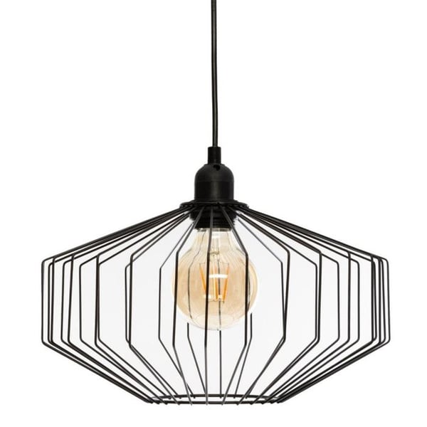 “Azur” Svart metall taklampa D30 Atmosphera