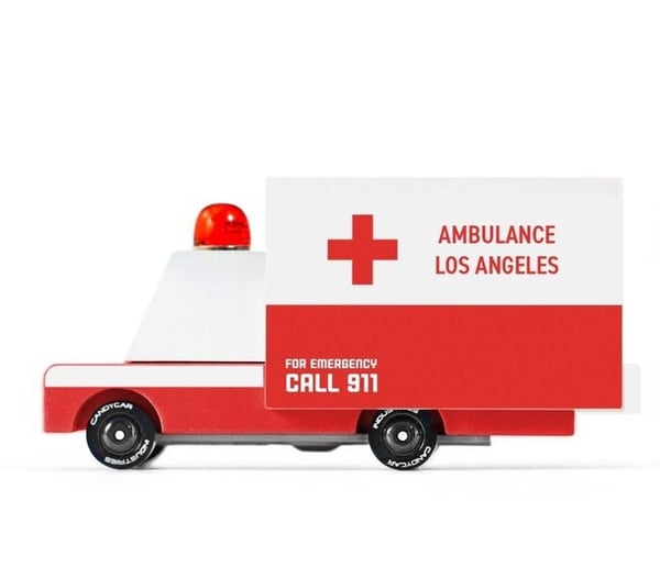 Candylab Toys - Ambulansbil - DAM