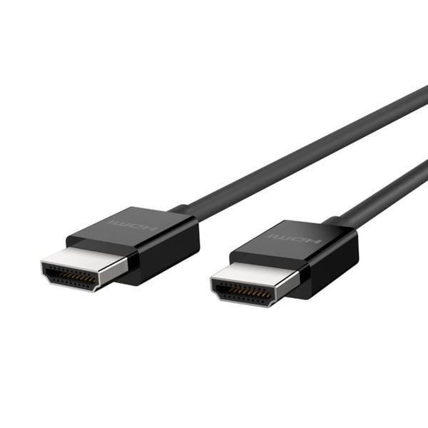 HDMI-kabel - Belkin - BOOST CHARGE - 2 m - Ultra High Speed - Stöd för 8K - Svart