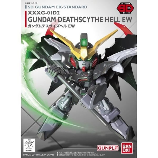 Robotmodell - BANDAI - Gundam Deathscythe Hell EW - Svart - 14 år - Unisex