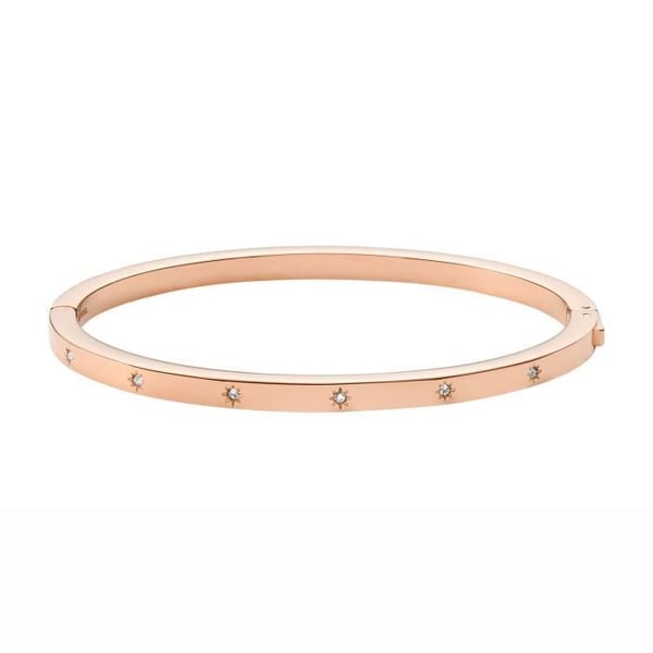 Armband - FOSSIL - Sadie Shine Bright - Rostfritt stål - Zirkoniumoxid - Roséguld