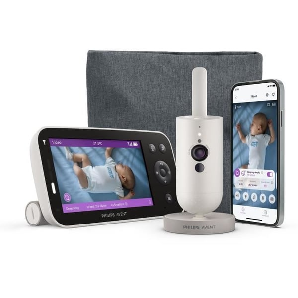 Babyövervakning video - PHILIPS AVENT - Premium ansluten - SCD971/26
