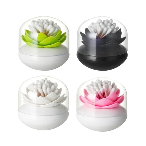 Sortiment Q-tips Lotus blomkruka svart lotusblomma