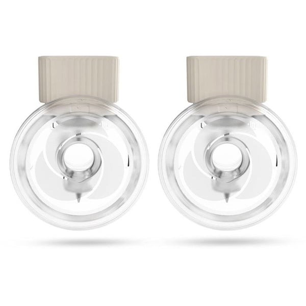 Langaton sähköinen rintapumppu - NENO - 3 vaihetta - Vento Twin - LCD-näyttö - Ilman BPA:ta - Beige - Kapasiteetti 150 ml