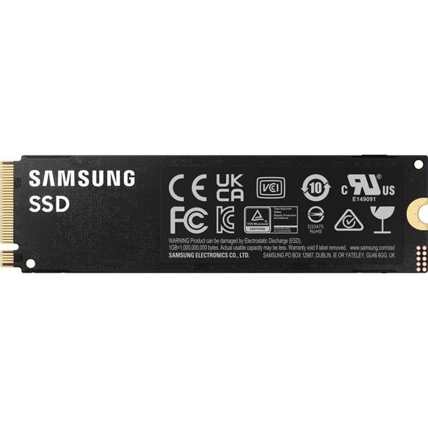 SAMSUNG - 990 PRO - Intern SSD - 2 To - NVMe M.2 PCIe 4.0x4 - Läshastighet upp till 7 450 Mo/s