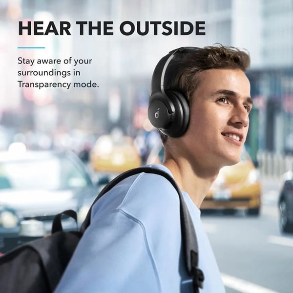Bluetooth-hörlurar - Anker - Q20i - Aktiv brusreducering - 40 timmar - Hi-Res Audio