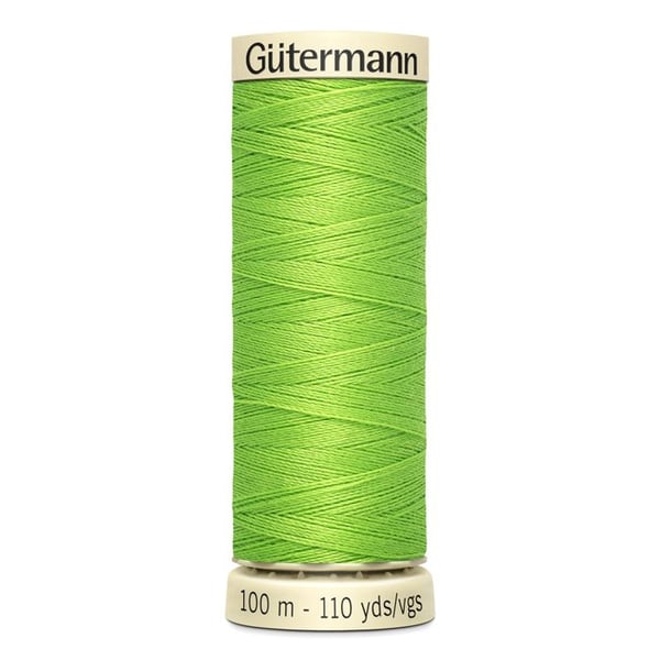 Sytråd 100% polyester Gutermann 1 Spole - Att 336 - limegrön