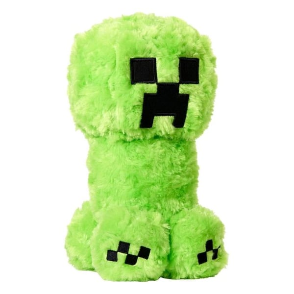 Plush - MATTEL - Minecraft, filmen - Movie Creeper - 20 cm - Grön