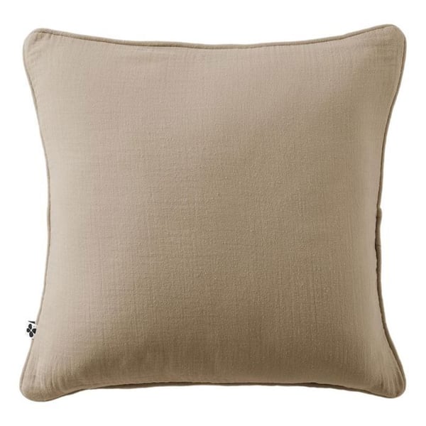 Avtagbart kuddfodral med piping "Gaïa" 45 x 45 cm "Gaze de Coton"