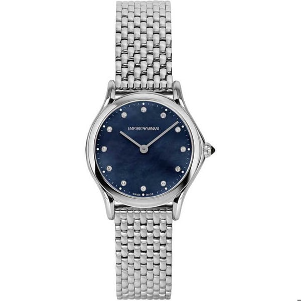 Klocka - Blått Stål - Emporio Armani Swiss - ARS7507