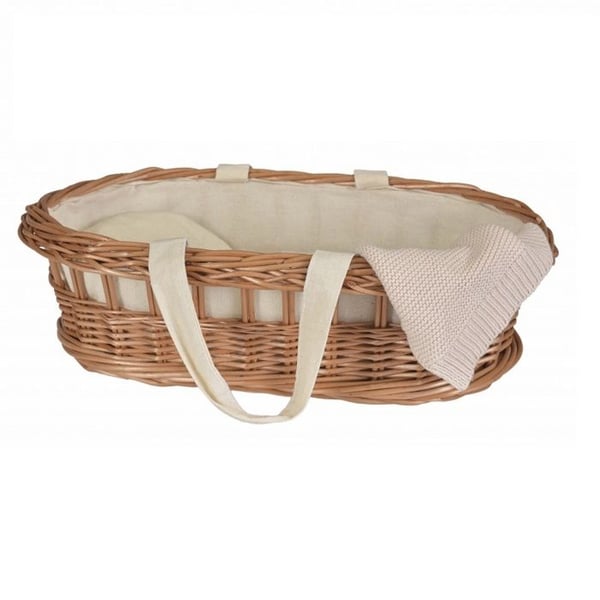 Egmont Toys - Wicker bassinet för docka