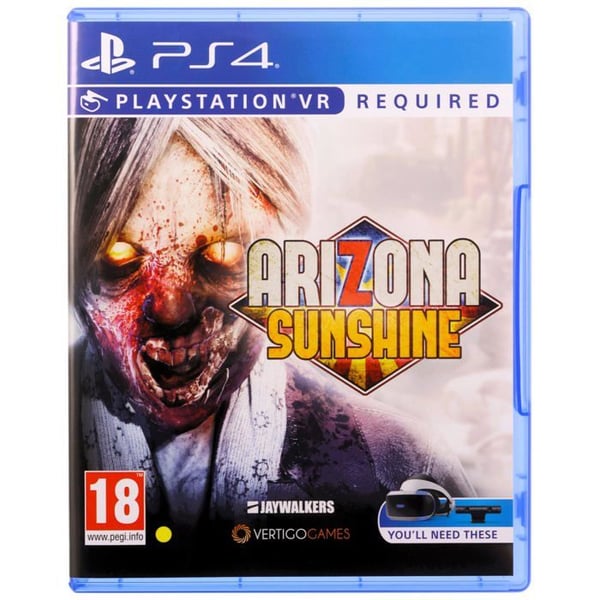 VR-spel apokalyps zombie - Vertigo Games - Arizona Sunshine - PSVR endast - FPS - Action - Fri utforskning