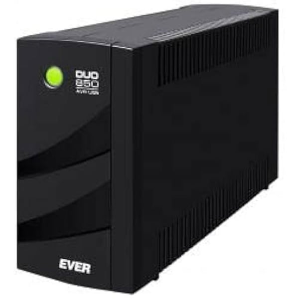 Avbrottsfri strömförsörjning - ACER - Ever Duo 850 AVR - 850 VA - 550 W - 6 AC-utgångar