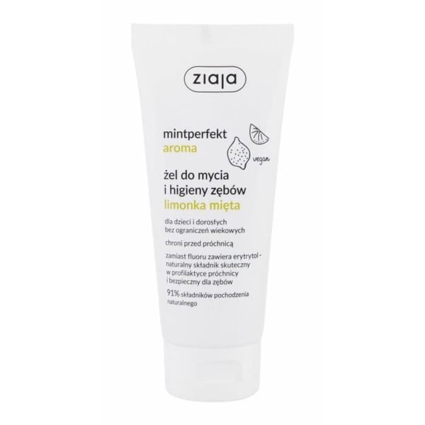 Tandpasta - Ziaja - Mintperfekt - 100ml - Vegansk - Mynte & Lime