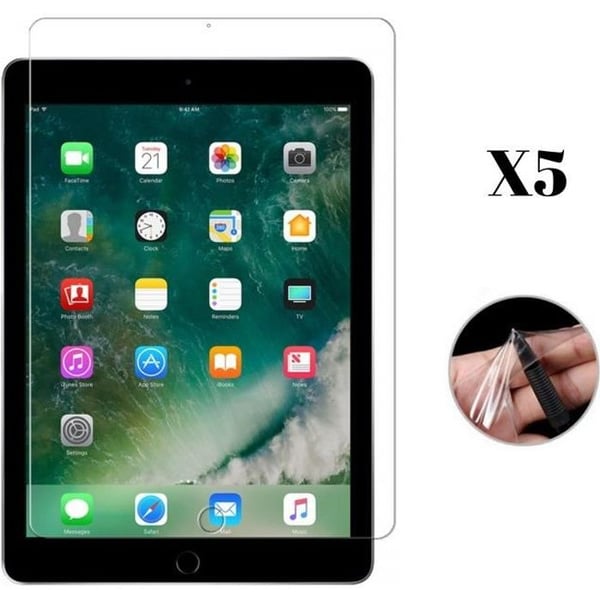 Filmer Skydd - PHONILLICO - 5-pack - Ultra Hållbar - Ultra Tunn - Kompatibel med iPad AIR 2019/AIR 3