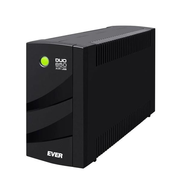 Avbrottsfri strömförsörjning - ACER - Ever Duo 850 AVR - 850 VA - 550 W - 6 AC-utgångar