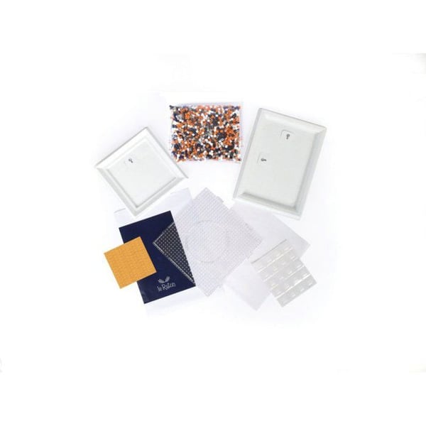Graine Créative - Perlor att stryka kit Familjporträtt