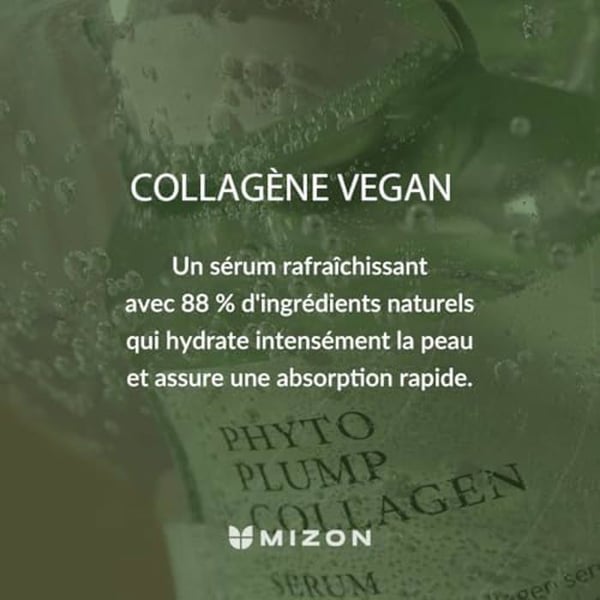 Sérum - MIZON - PHYTO PLUMP COLLAGEN - 30ML - Intensiv återfuktning - Åldrande motverkande - Vegansk