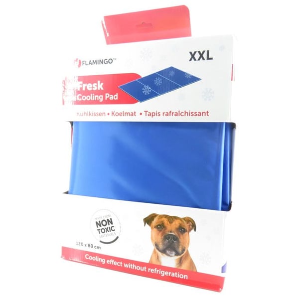 Tasskyddande FRESK för hund XXL 120 x 80 cm. - Flamingo