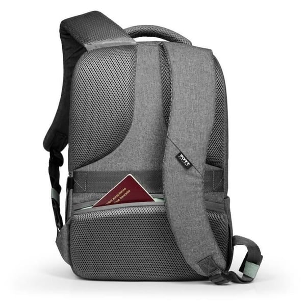 Datorryggsäck - PORT DESIGNS - För bärbar dator ECO YOSEMITE - 18 liter - 15.6 tum - Grå