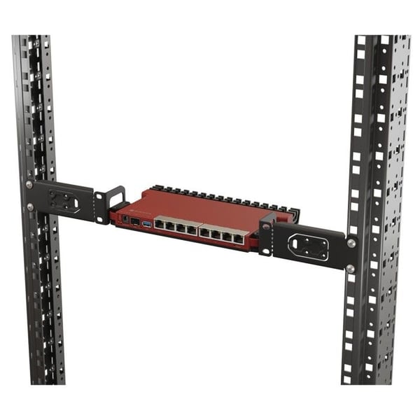 Router - MikroTik - L009UiGS-RM - ARM 800 MHz processor - 8 Ethernet 1G-portar - Rackmontering