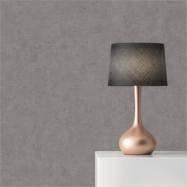 Enfärgad tapet M1-No.1132 Non-woven tapet Grå enfärgad tapet