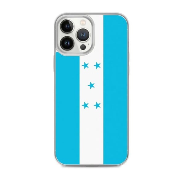 Mobilskal iPhone - Honduras Flagga - iPhone 13 Pro Max - Flexibel - Flerfärgad - Vertikal