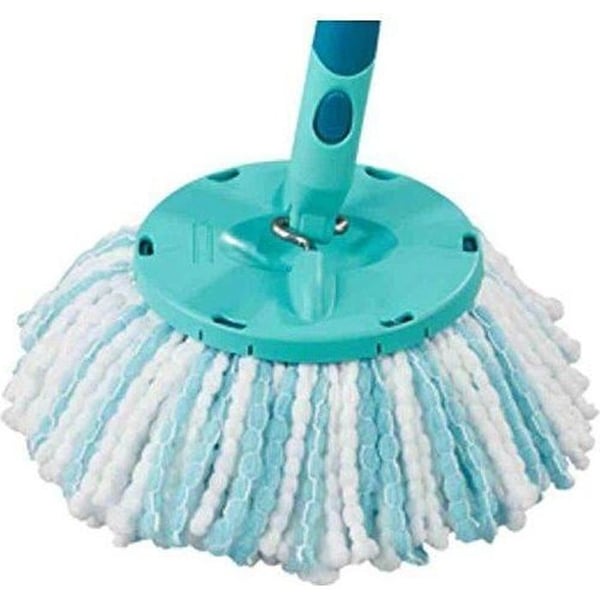 Leifheit Clean Twist Disc Mop Ergo MicroDuo Ersättningshuvud Blå/Vit (1 st)