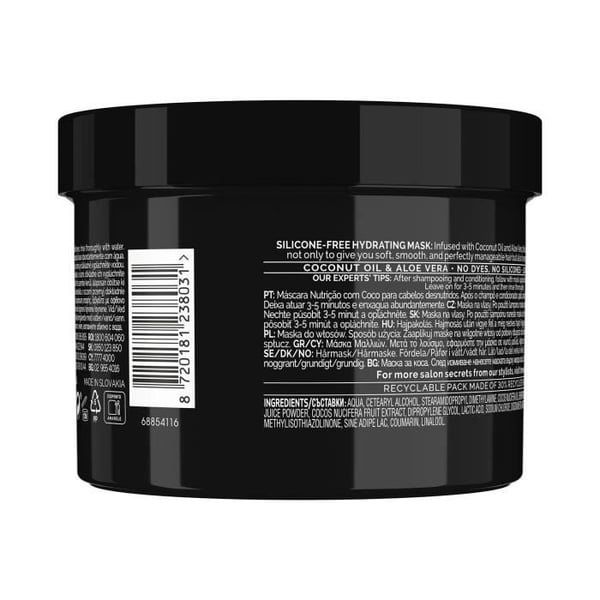 TRESemme Nourish Coconut Hydrating Mask med kokosolja och aloe vera 2-pack 440 ml