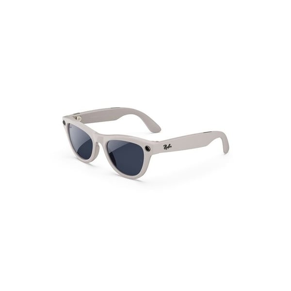 Smartphone Meta Ray-Ban Skyler, mörkgrå pulver, transparenta/safir Transitions