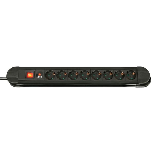 LINDY AC effektbrytare 250V 3500 Watt Utgångskontakter: 8 1,4m svart