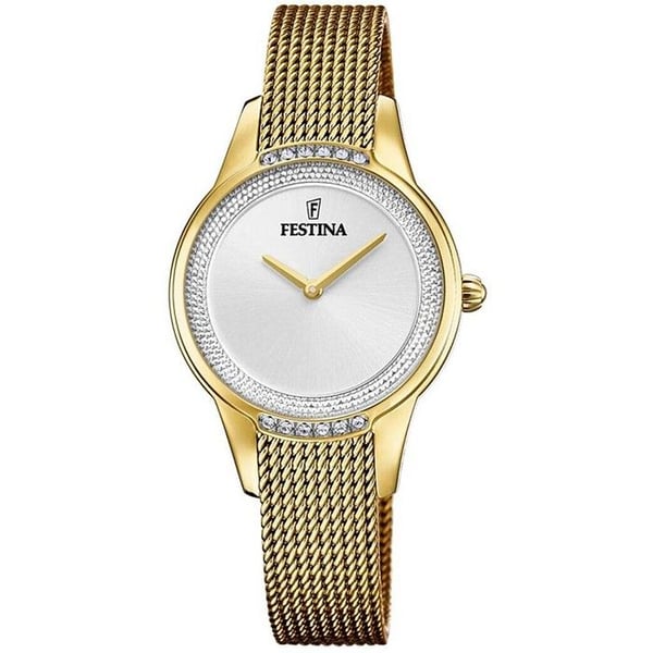 Kvinnoarmband - Festina - F20495/1 - Guldplätering - Kvarts - Vattentålighet 5 Atm