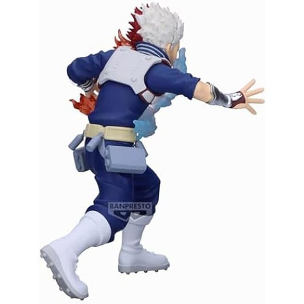 Handgjord figur - BANPRESTO - Shoto Todoroki II - 14 cm - PVC - Flerfärgad