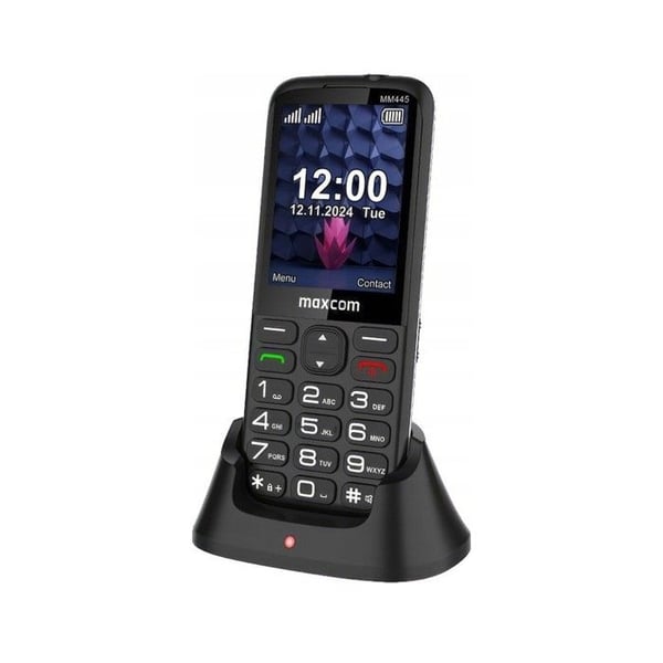 Maxcom MM445L 4G Dubbla SIM Svart mobiltelefon
