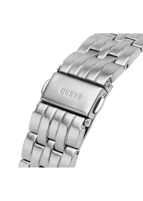 Damklocka - GUESS - GW0254L1 - Stål - Vattentät 30m - Silverurtavla med strass