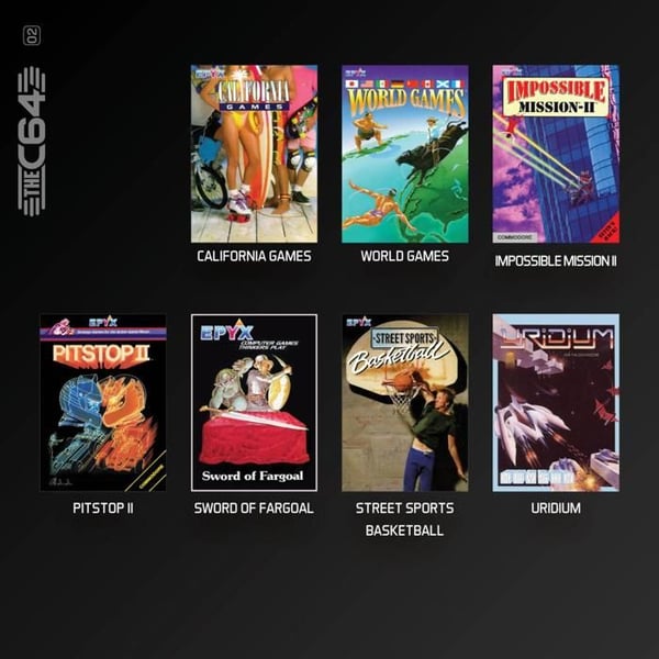 Blaze Evercade - The C64 Collection 2 - Kartong nr 02 "Hemdatare"