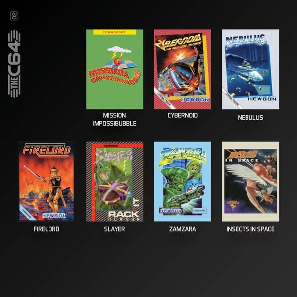 Blaze Evercade - The C64 Collection 2 - Kartong nr 02 "Hemdatare"