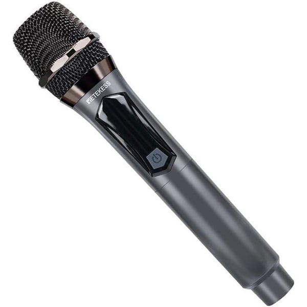 Retecess T130 MIC trådlös mikrofon, 49 kanaler, 100m uppladdningsbar konferensmikrofon, för konferens, utbildning, presentation