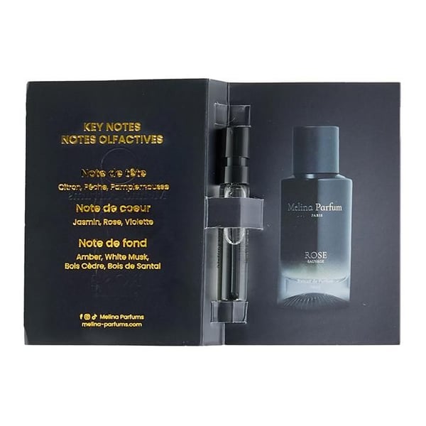 Melina Parfums Rose Sauvage Eau de Parfum Provsmak 2ml