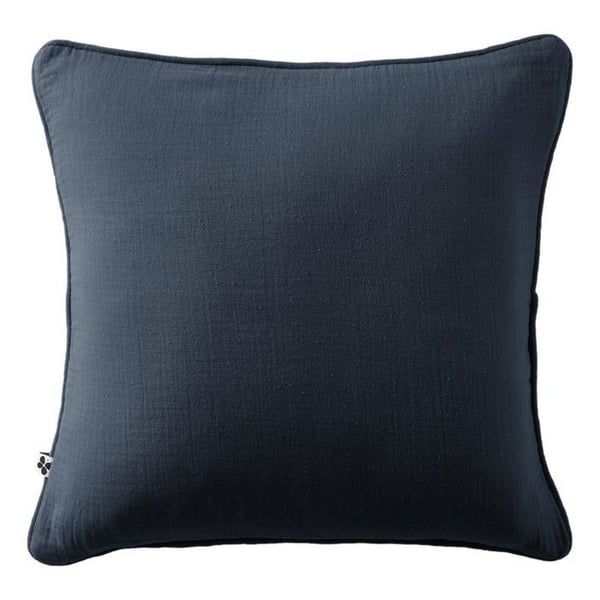 Avtagbart kuddfodral med piping "Gaïa" 45 x 45 cm "Gaze de Coton"