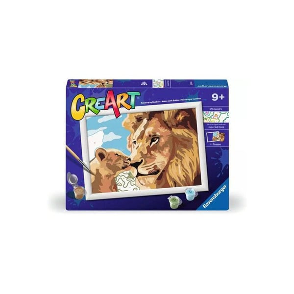 Målarset med nummer Färg Ravensburger 23976 Flerfärgad Målarset med nummer Färg Ravensburger 23976 Flerfärgad