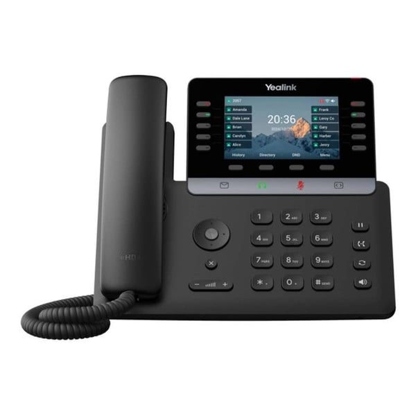 Yealink SIP-T74U IP-telefon Svart