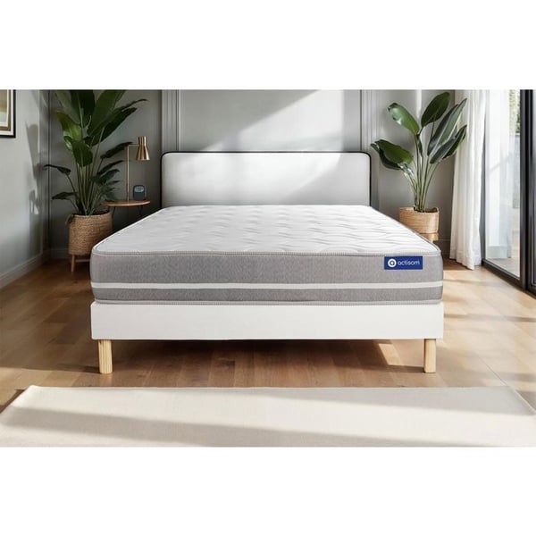 Sängset Madrass Sängbotten 140x190 cm - Vit Sängbotten (i kit) - Actiflex Touch