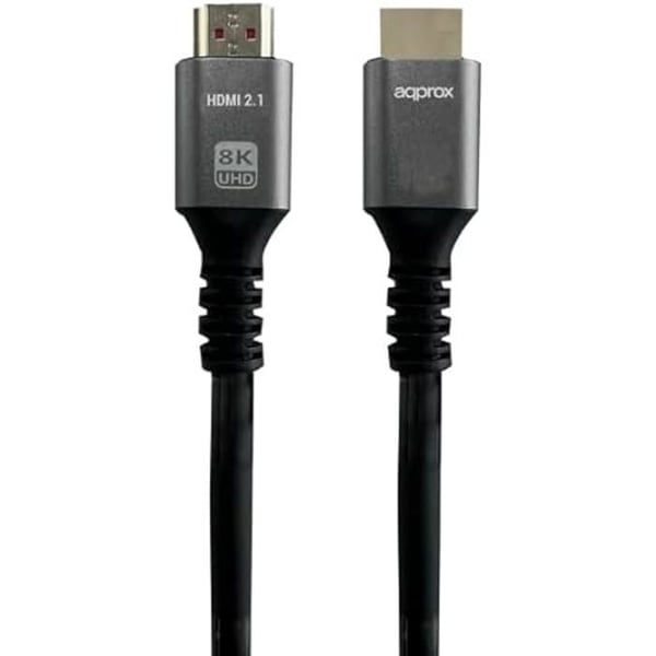 HDMI 2.1-kabel - APPROX - 8K - 2.00 m - HDCP 2.2 - Hane-Hane