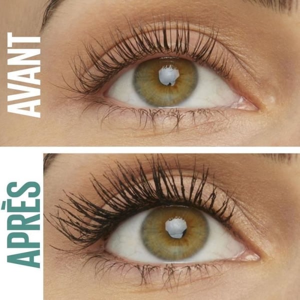 MAYBELLINE New York Foam Mascara Green Edition Mega - 01 Blackest Black