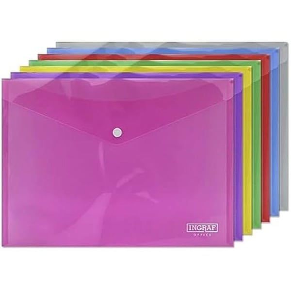Sur i polypropylen - POESSA - Modell 318475 - Transparent - 333x236mm - Låsfunktion