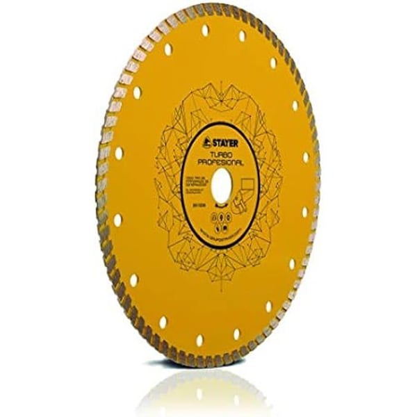 Diamantskiva - Stayer - Turbo Professionell - ø115 mm - Keramik - Innerdiameter 22,2 mm