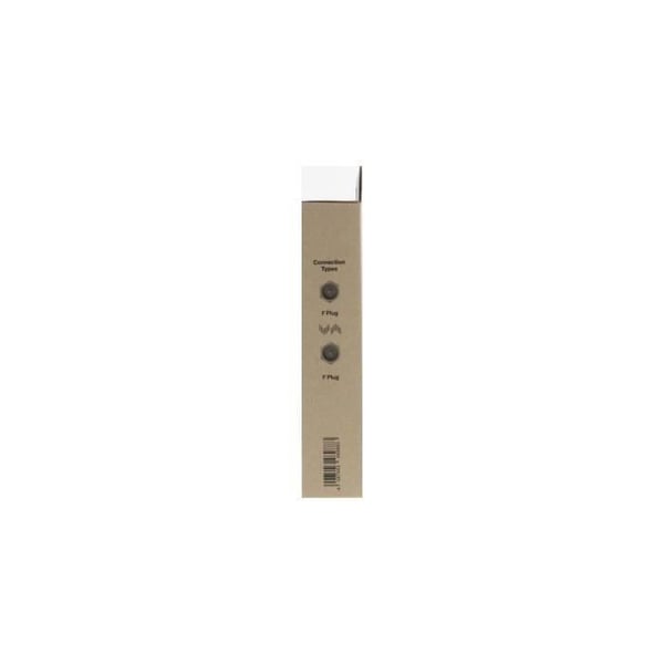 Anslutningskabel - SAT - 3,0 m - F-kontakt - 90 dB - Dubbelskärmad