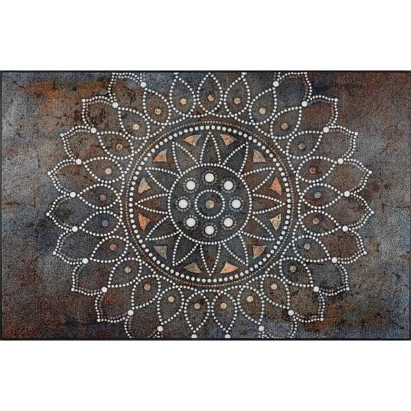 Tvätta+torka - 062717 - Tvätta+torka Dörrmatta, Madhana 115x175cm Flerfärgad, inomhus och utomhus, Tvättbar