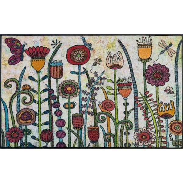 Paillasson Solens Dag Tvättbar matta i olika storlekar wash+dry Design Mått 120 x 75 cm